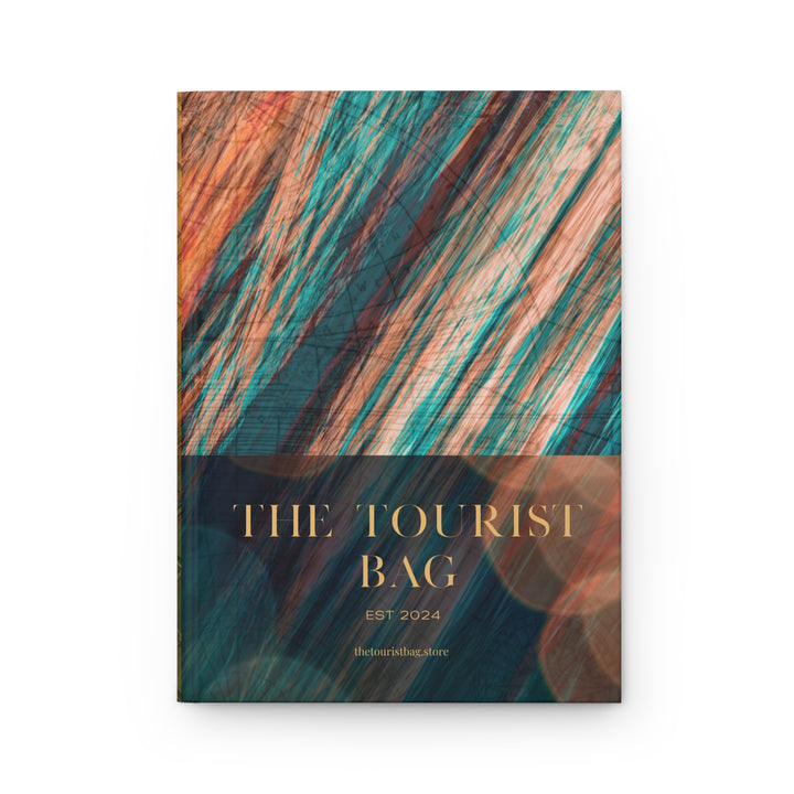 Ember Glow Hardcover Journal – Glamping Memory & Travel Notebook