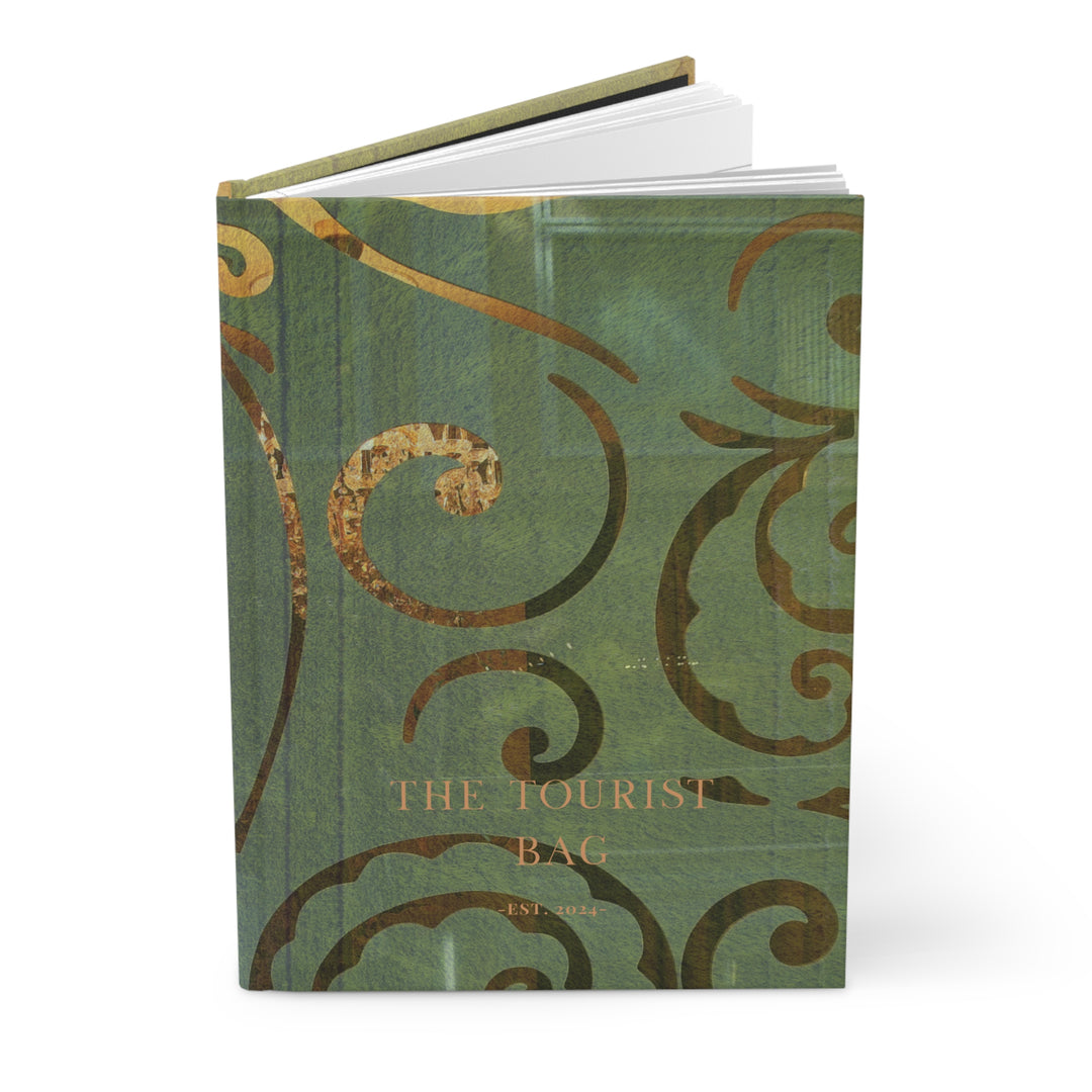 Wildflower Luxe Hardcover Journal – Boho Glamping Travel Diary