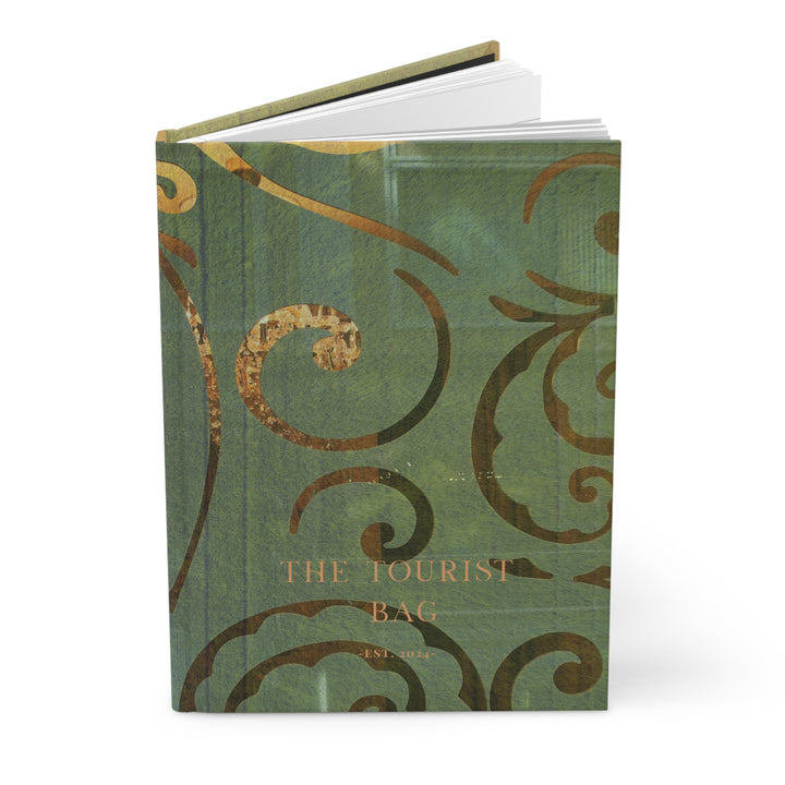 Wildflower Luxe Hardcover Journal – Boho Glamping Travel Diary