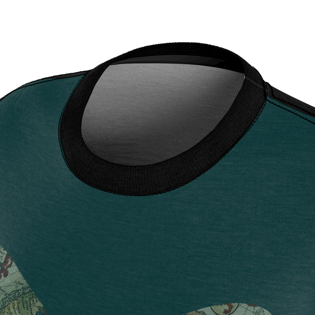 Mapped WanderWings – Women’s Vintage Map Travel Tee