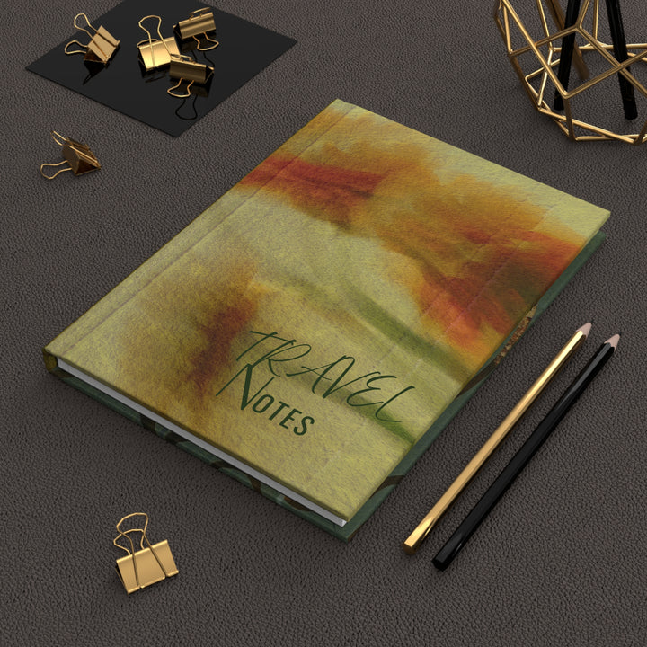 Wildflower Luxe Hardcover Journal – Boho Glamping Travel Diary