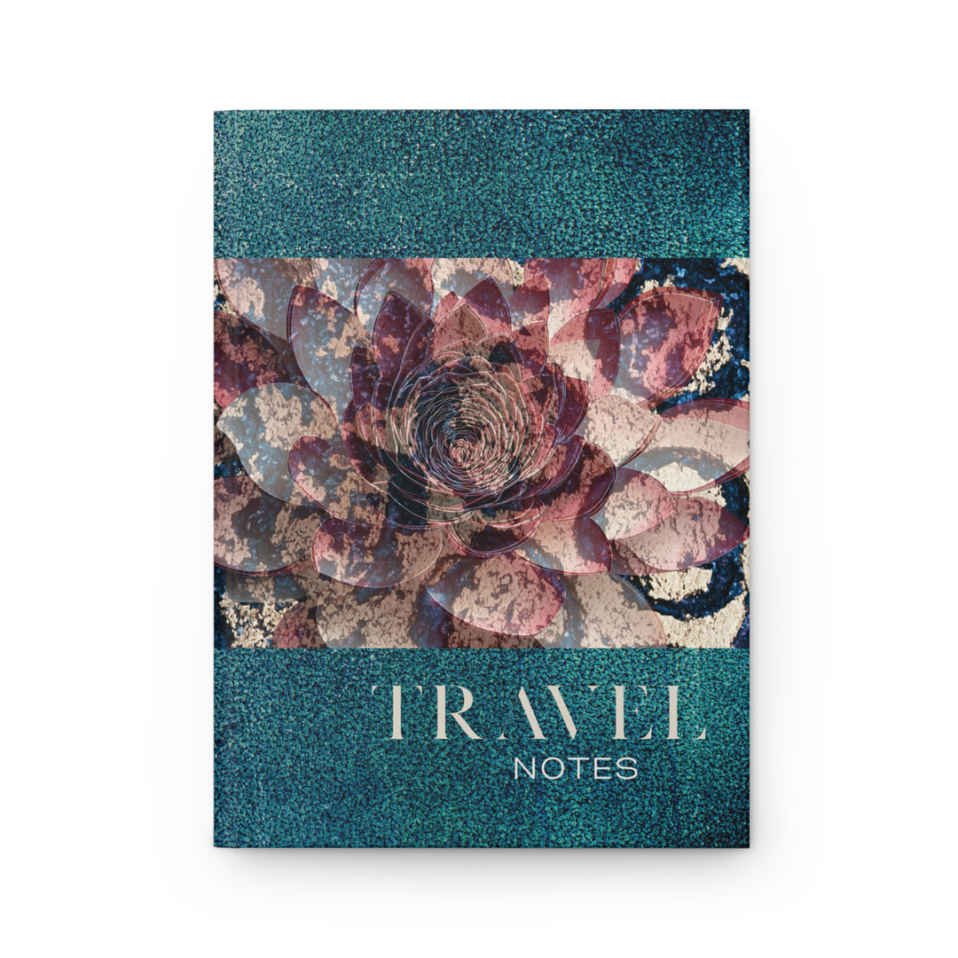 Midnight Luxe Hardcover Journal – Elegant Travel & Glamping Diary product image from The Tourist Bag