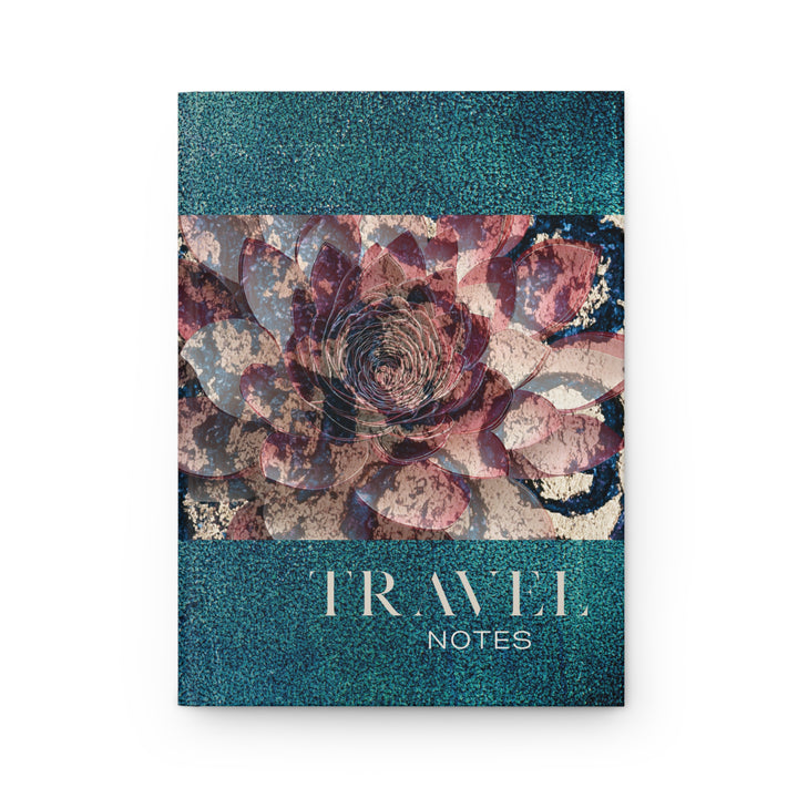 Midnight Luxe Hardcover Journal – Elegant Travel & Glamping Diary product image from The Tourist Bag