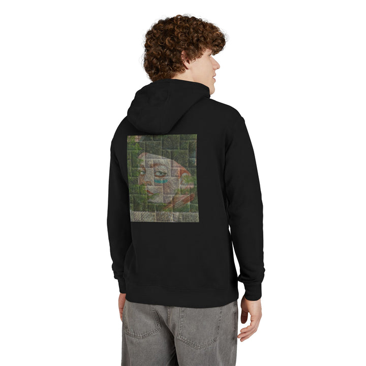 Urban Mosaic Muse - French Terry hoodie