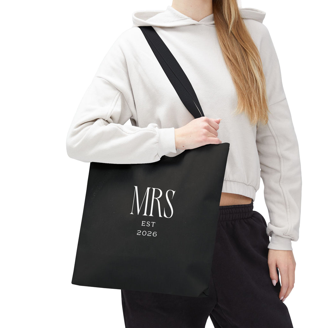 Midnight Union Tote  —  Mrs Est 2026 Travel Tote
