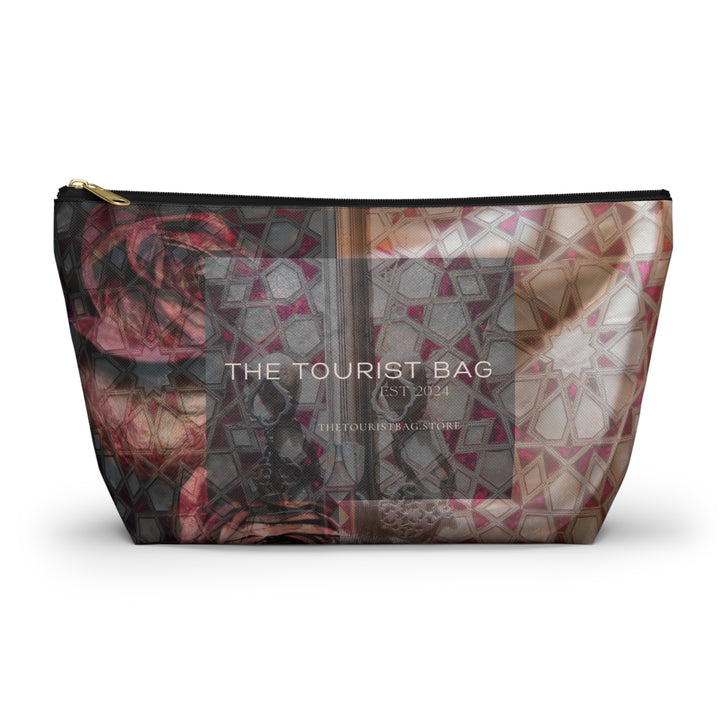 Blush Reverie Accessory Pouch w/ T-bottom – Custom Wedding Gift | The Tourist Bag