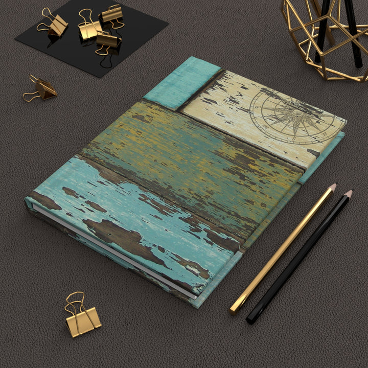 Driftwood Aqua – Hardcover Journal Matte
