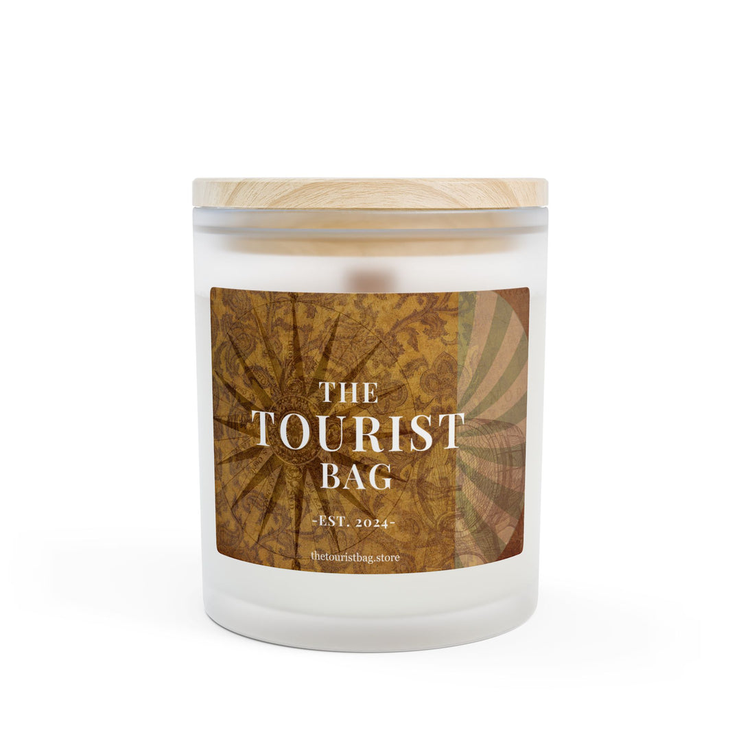 Golden Pour – Frosted Glass Candle 11oz (Mango Coconut)