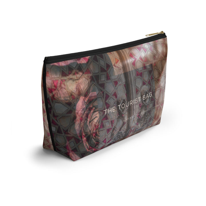 Blush Reverie Accessory Pouch w/ T-bottom – Custom Wedding Gift | The Tourist Bag