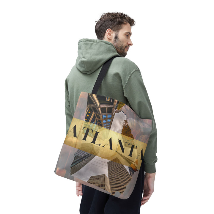 Atlanta Series, Urban Gold Tote Bag