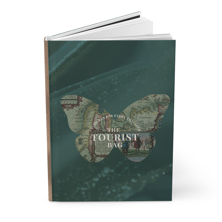 Mapped WanderWings – Hardcover Journal product image from The Tourist Bag
