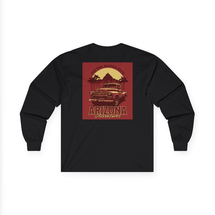 Off the Beaten Path – Arizona Adventures, Unisex Ultra Cotton Long Sleeve Tee (Black)