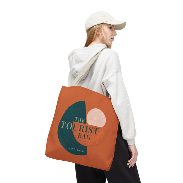 Metro Modern, Tangerine Tote Bag (18 x 18)