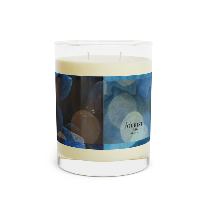 Sapphire Vows, Ocean Mist and Moss Scented Candle (Full Glass, 11oz)