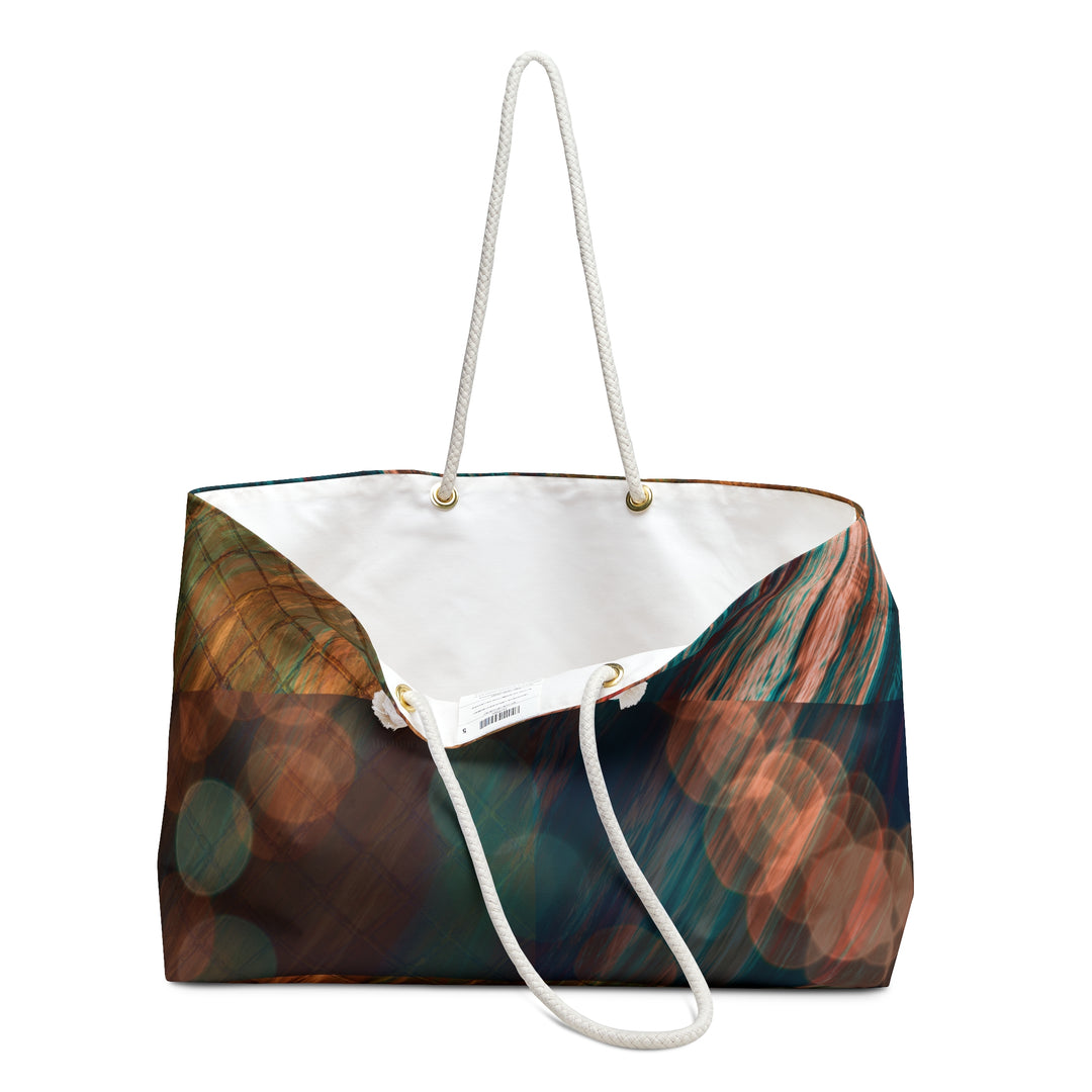 Ember Glow Weekender Bag – Fireside Glamping Travel Tote