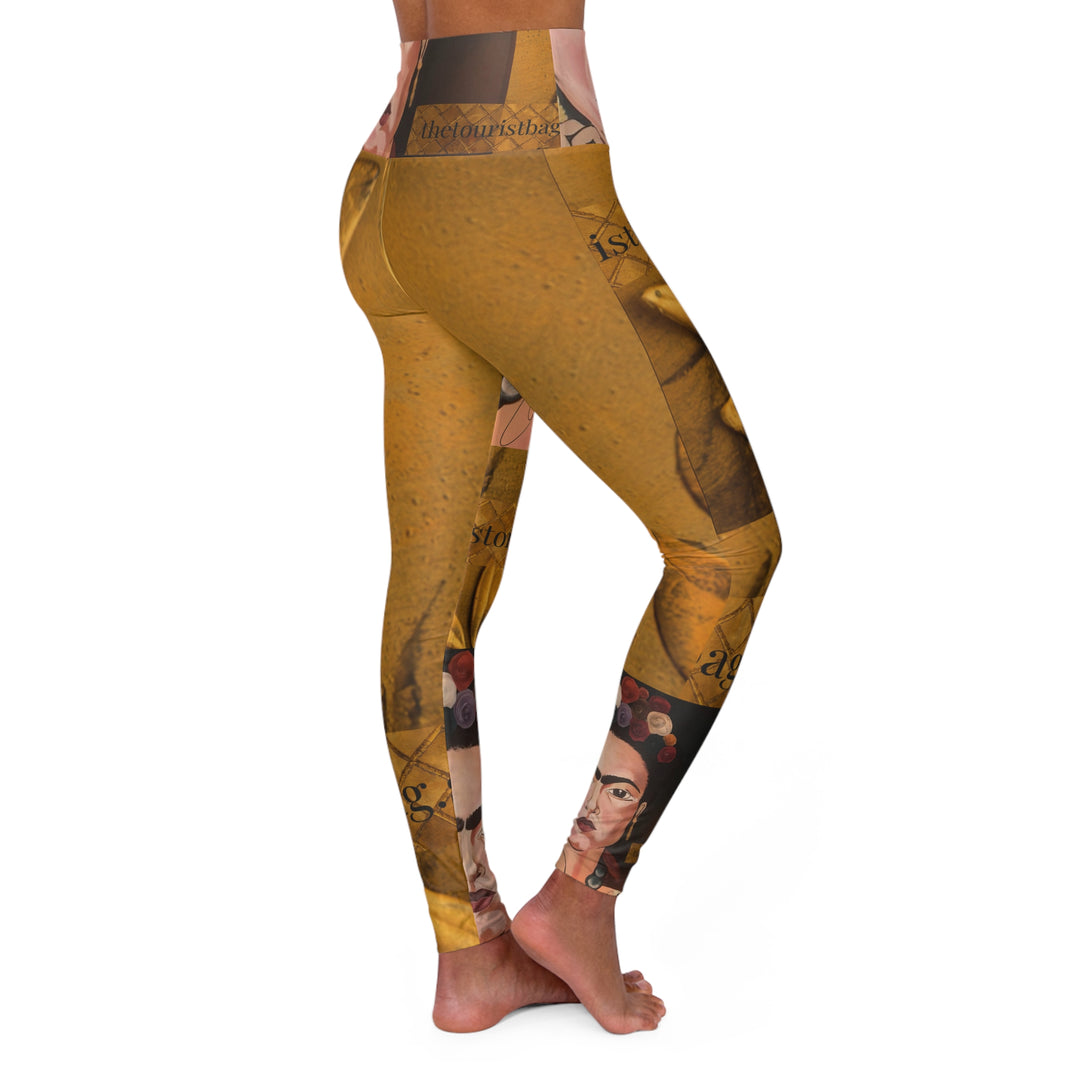 Frida by Aura – Eternal Marigold High-Waisted Yoga Leggings