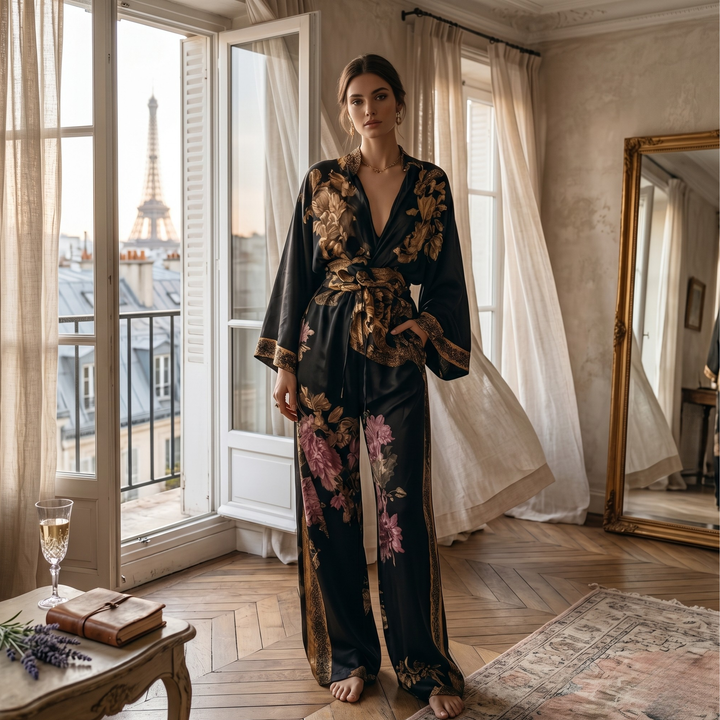 Midnight Romance Palazzo Honeymoon Set