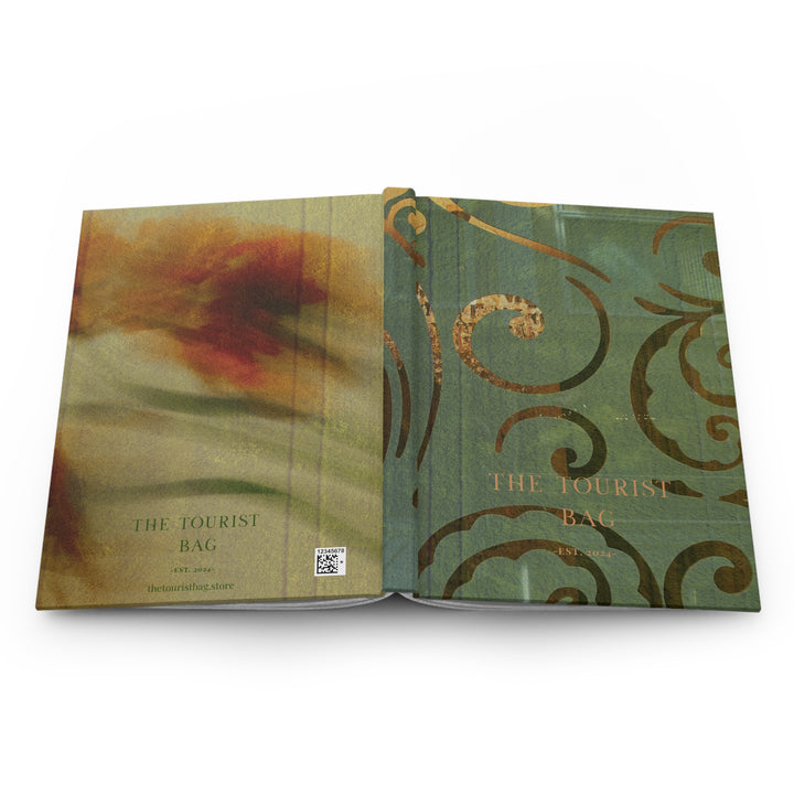 Wildflower Luxe Hardcover Journal – Boho Glamping Travel Diary