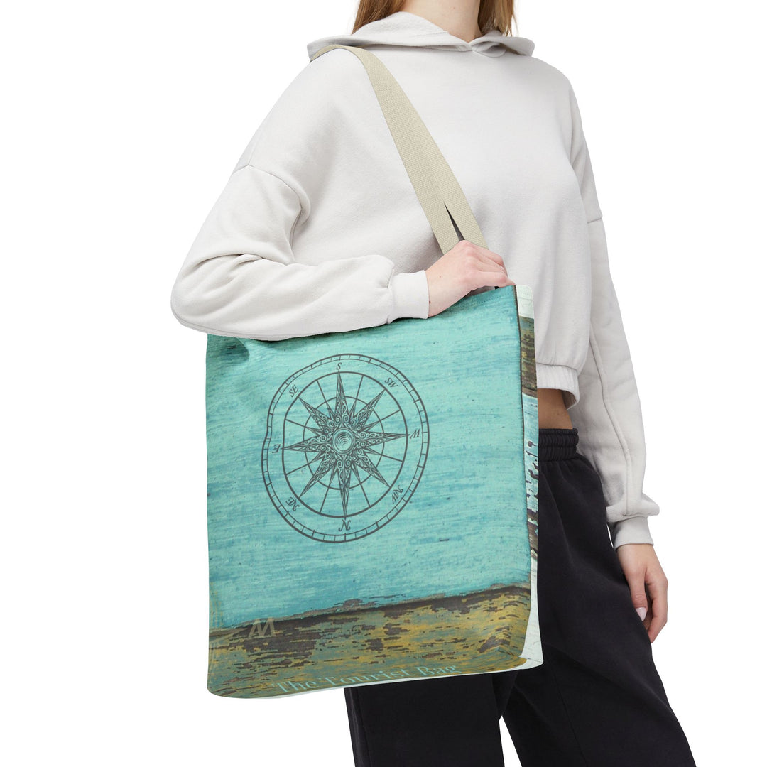 Driftwood Aqua Tote Bag