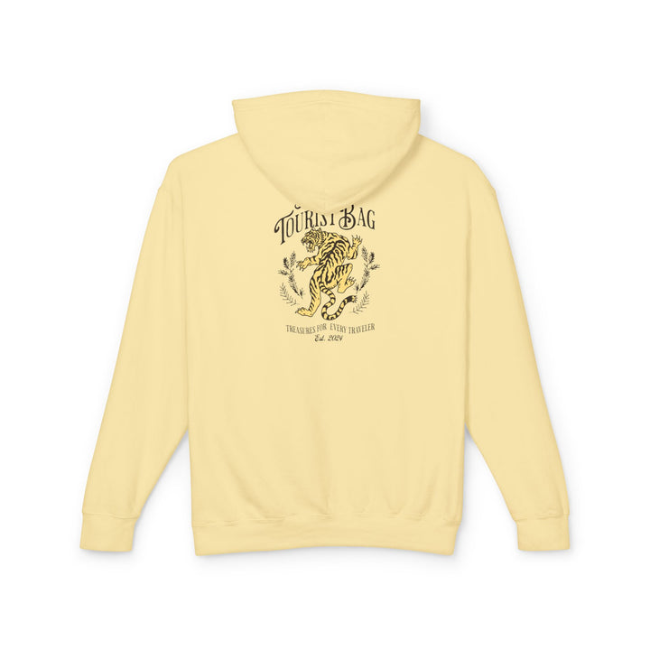 TTB Tiger Logo Hoodie – Wild Adventures (Butter Yellow)