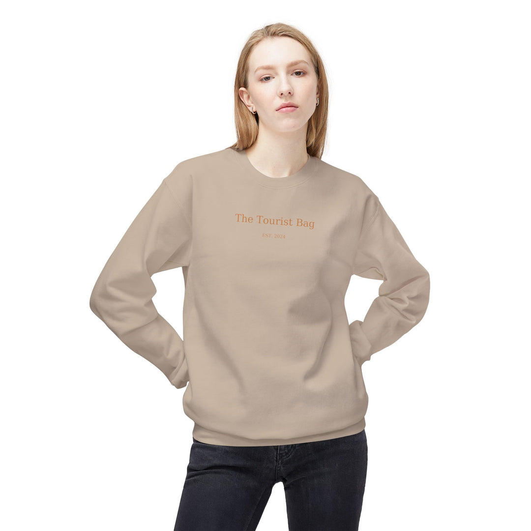 Desert Dreaming – Phoenix Edition — Unisex Midweight Softstyle Fleece Crewneck Sweatshirt (Sand)