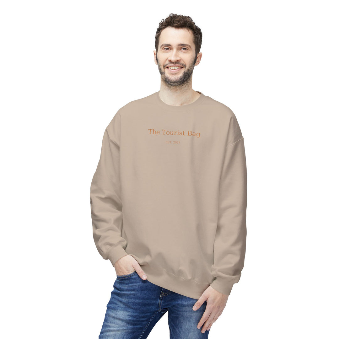 Desert Dreaming – Phoenix Edition — Unisex Midweight Softstyle Fleece Crewneck Sweatshirt (Sand)