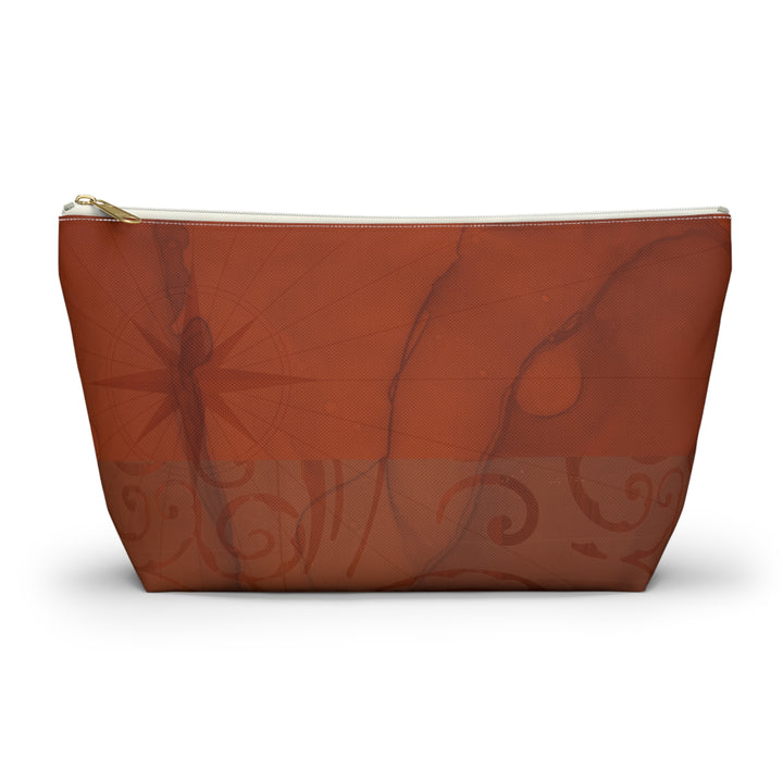 Amber Ember Accessory Pouch – Fireside Makeup & Travel Organizer