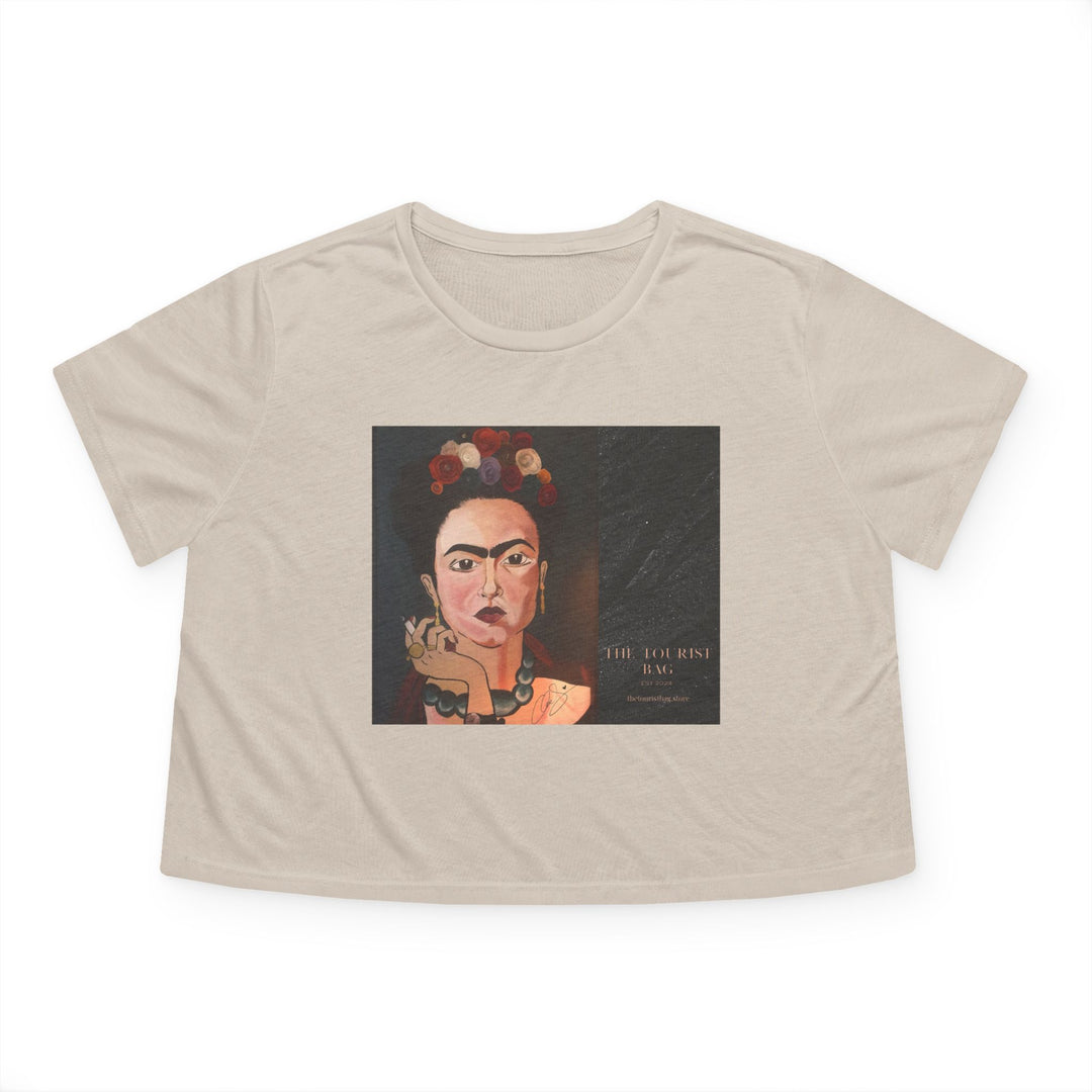 Frida by Aura – Ash & Bloom Flowy Crop Tee