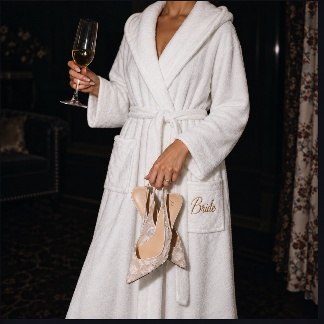 Bride Morning Hooded Robe