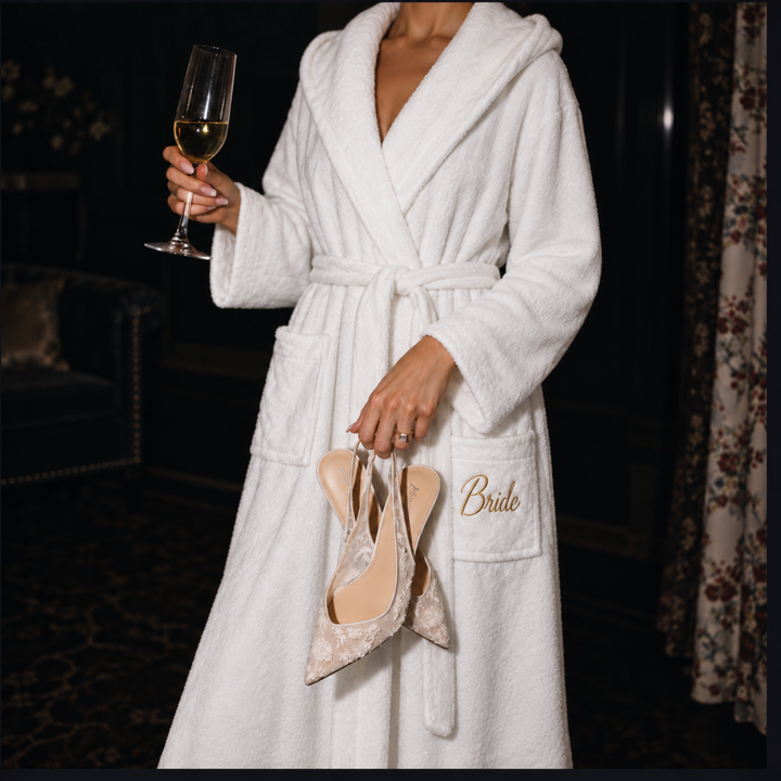 Bride Morning Hooded Robe