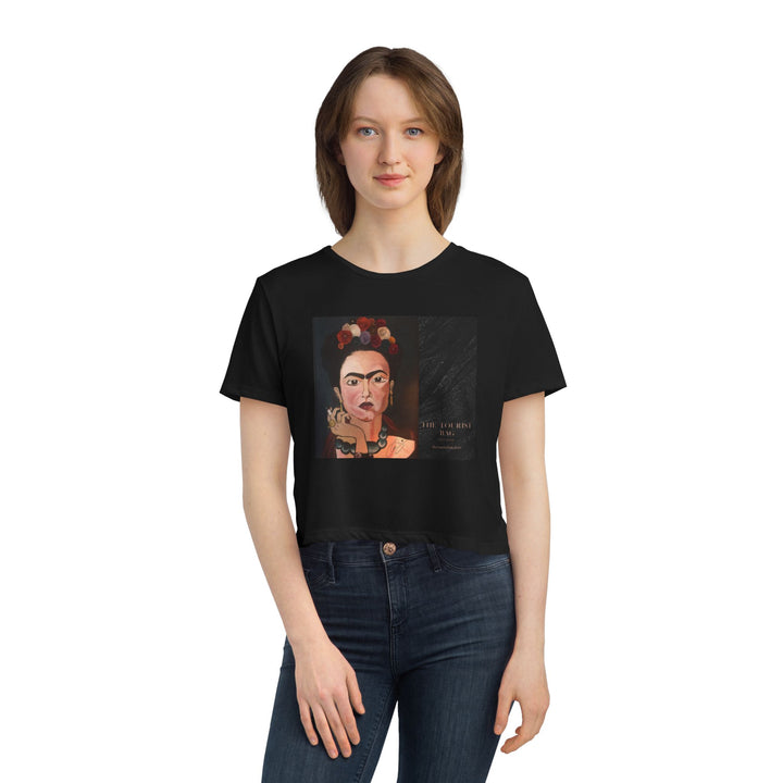 Frida by Aura – Ash & Bloom Flowy Crop Tee