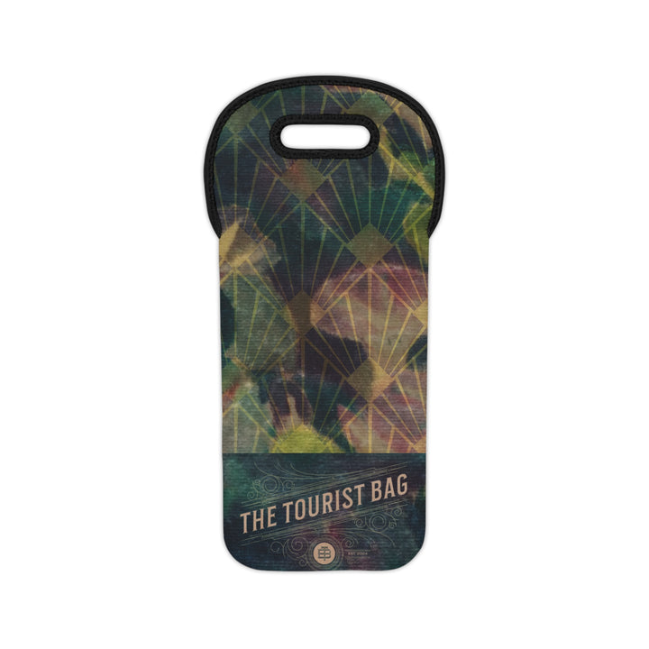 Verdant Harvest Wine Tote Bag | Vineyard-Inspired Wine Carrier