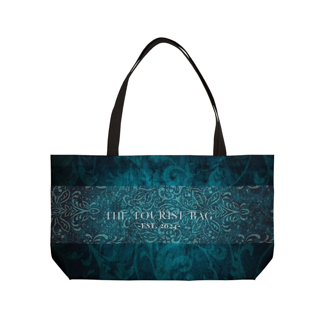 Midnight Lace Weekender Tote Bag