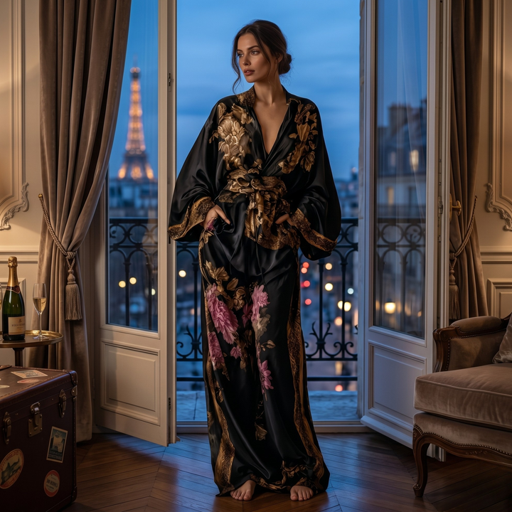 Midnight Romance Palazzo Honeymoon Set
