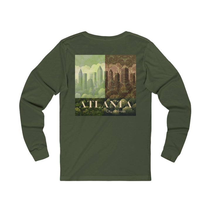 Atlanta Series, City of Trees - Unisex Jersey Long Sleeve Tee