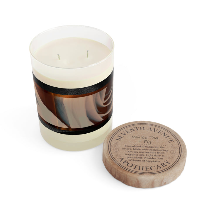 Golden Hour, White Tea & Fig Scented Candle (Full Glass, 11oz)