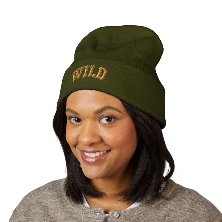 Wild, The Wild Classic Cuffed Beanie (Embroidery)