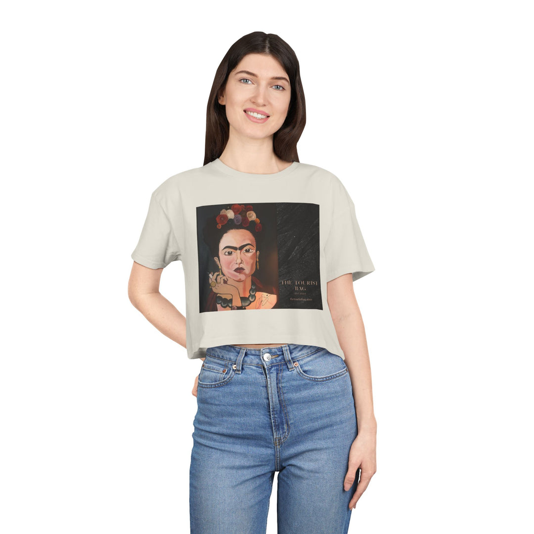 Frida by Aura – Ash & Bloom Cropped Tee  for Women
