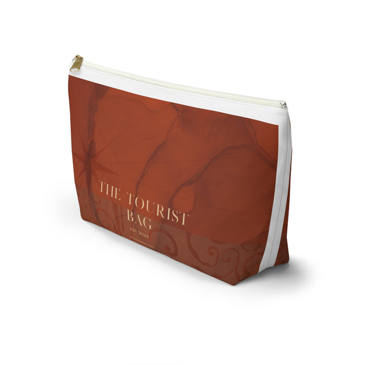 Amber Ember Accessory Pouch – Fireside Makeup & Travel Organizer