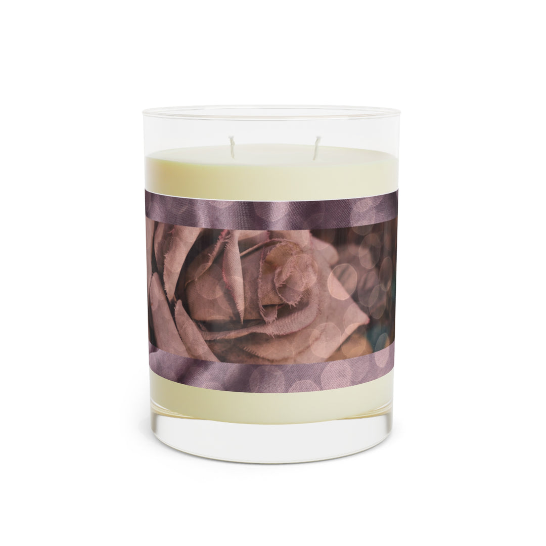 Dust & Roses,Lavender & Sage Scented Candle (Full Glass, 11oz)