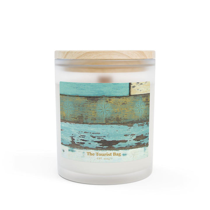 Driftwood Aqua – Frosted Glass Candle 11oz