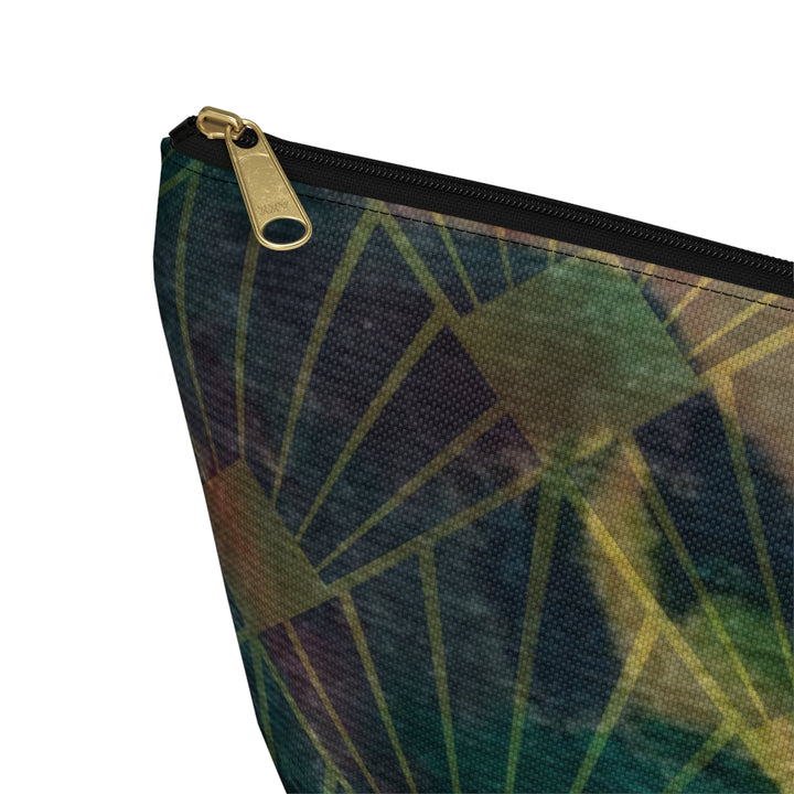 Verdant Harvest Accessory Pouch | Vineyard-Inspired Zip Pouch