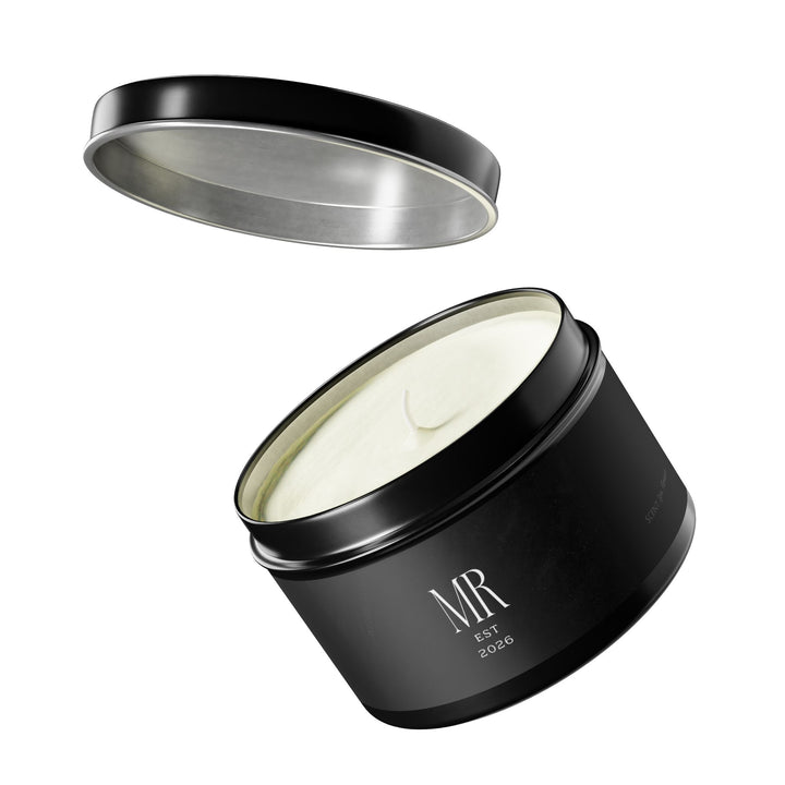 Midnight Union Groom Candle  —  Mr Est 2026 Spa Retreat Scent