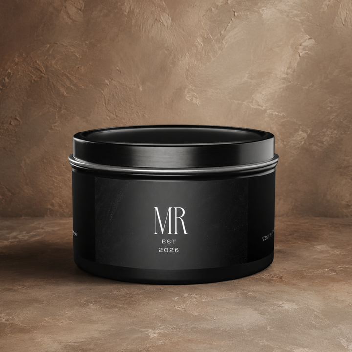 Midnight Union Groom Candle  —  Mr Est 2026 Spa Retreat Scent