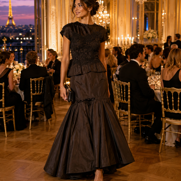 Chocolate Amour Couture Mermaid Skirt