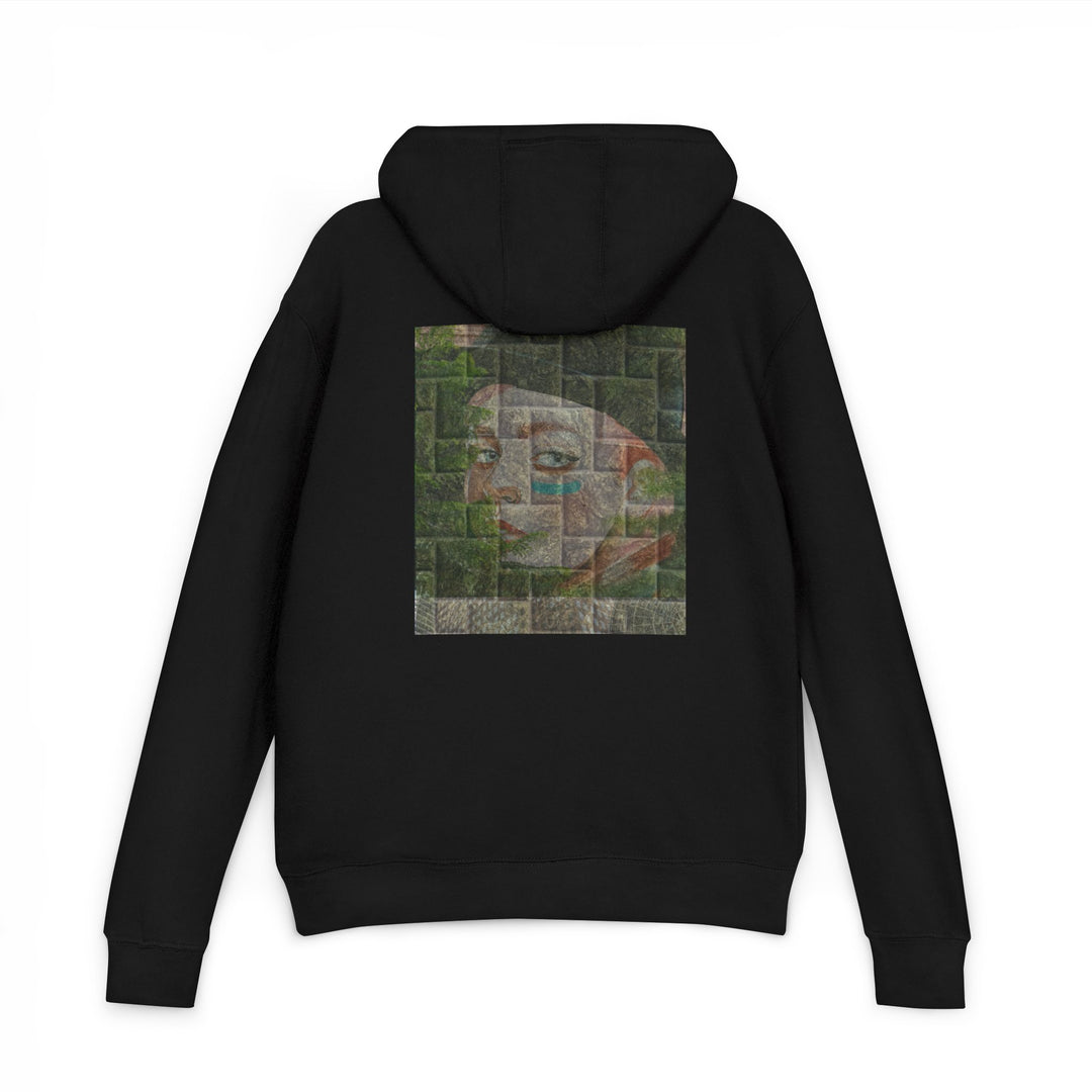 Urban Mosaic Muse - French Terry hoodie