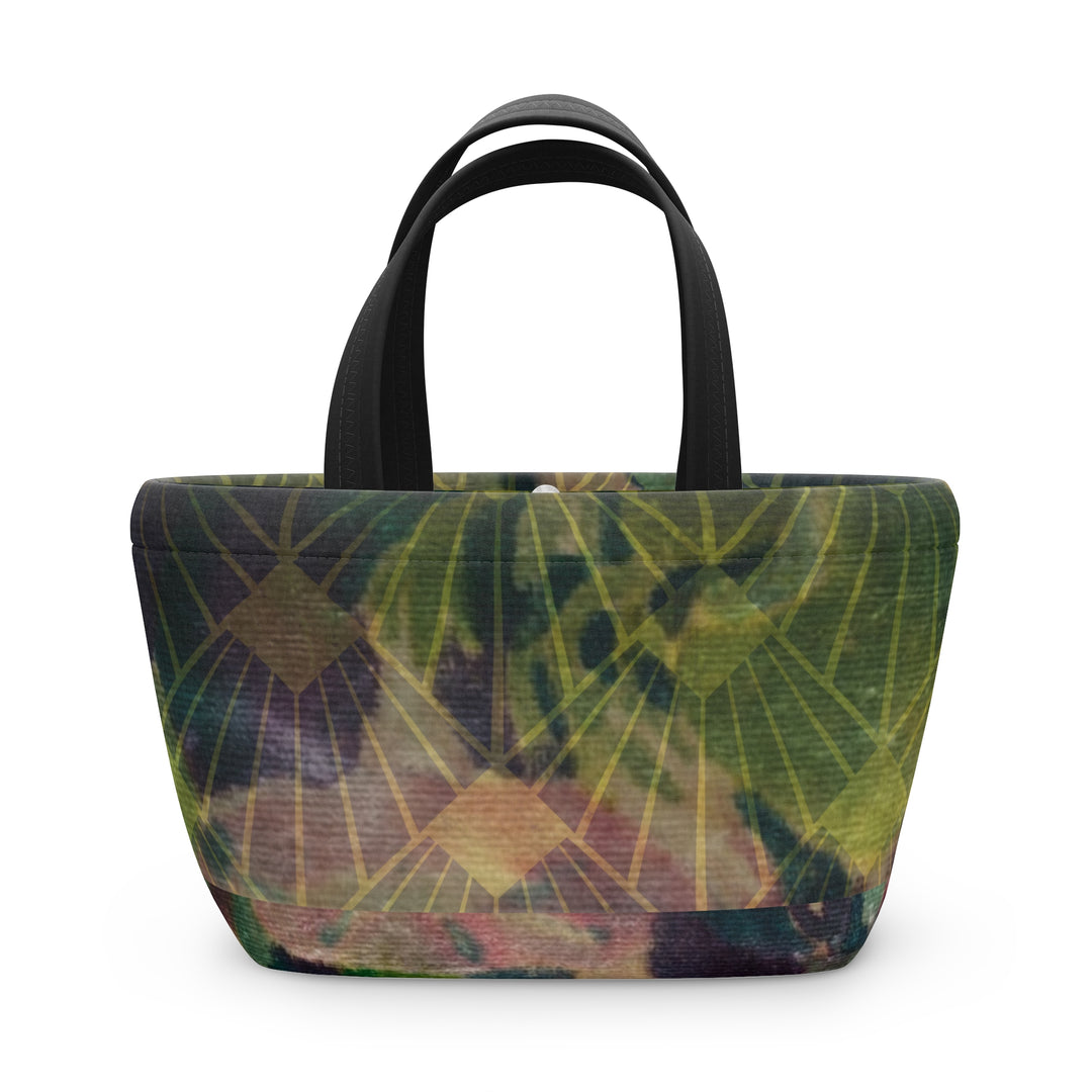 Verdant Harvest Lunch Bag | Vineyard-Inspired Carry Bag