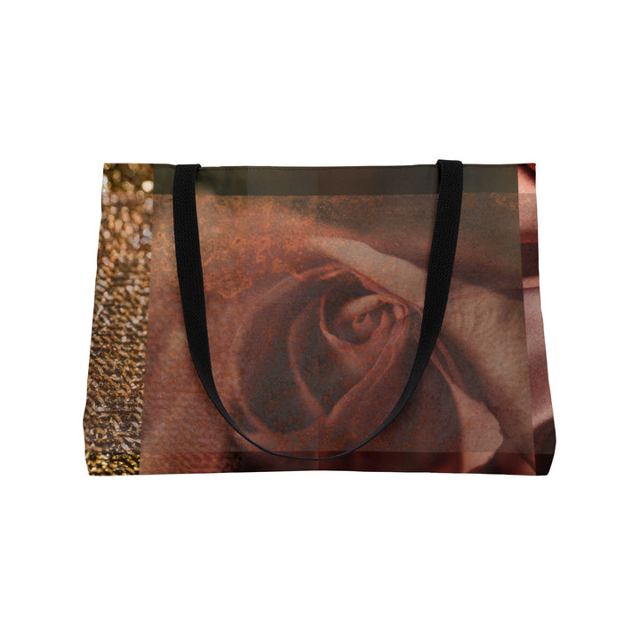Rose Gold Vows Weekender Tote Bag