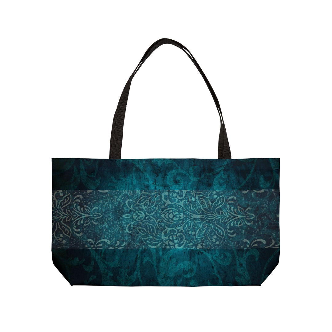 Midnight Lace Weekender Tote Bag