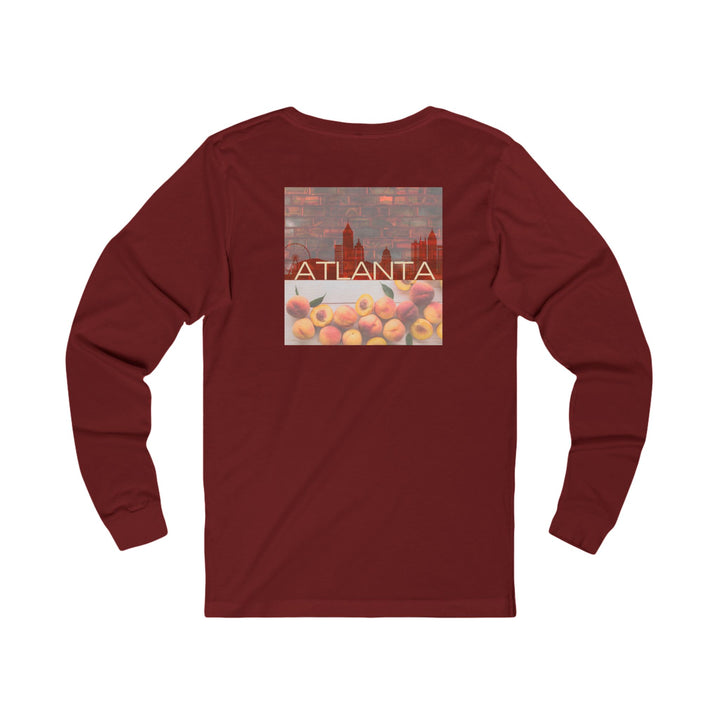 Atlanta Series, Brick & Bloom  - Jersey Long Sleeve Tee (100% Cotton)